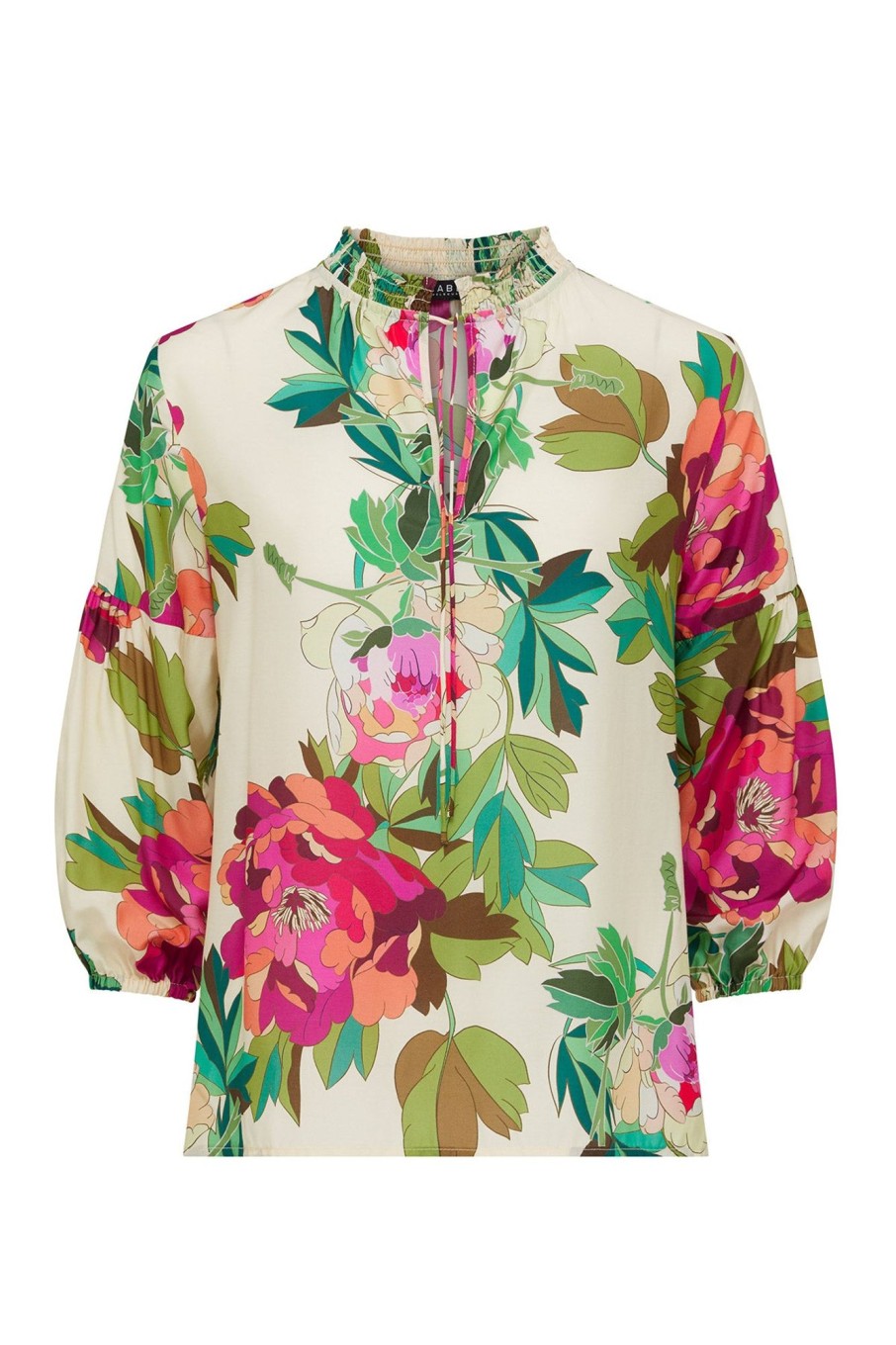 Cable Melbourne Tops & Shirts | Fleur Blouse - Pink Floral