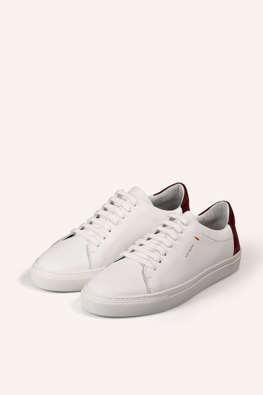 Cable Melbourne Shoes | Von Routte Lyon Sneaker - Burgundy