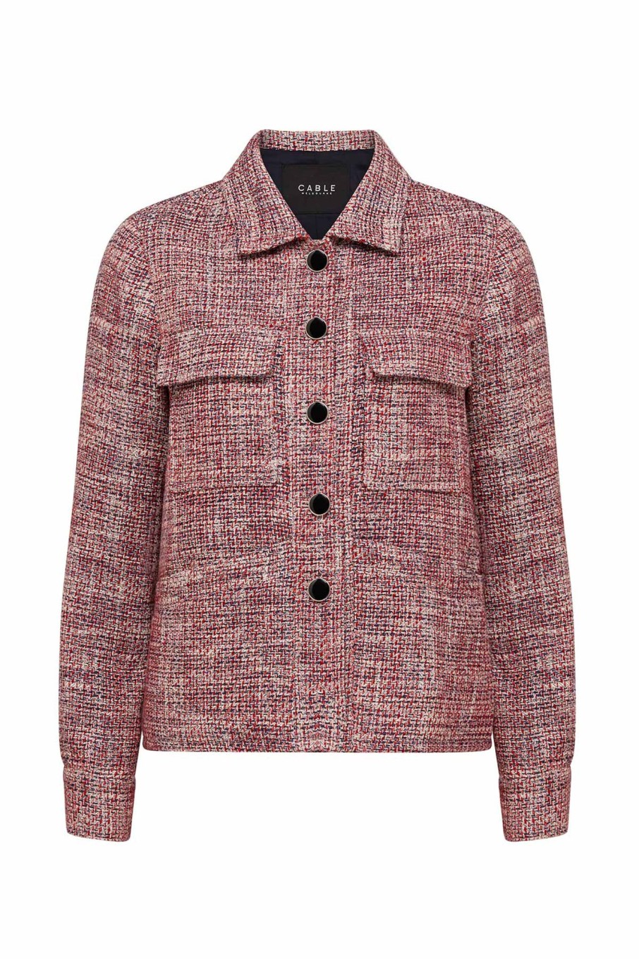 Cable Melbourne Jackets, Blazers & Coats | Marion Boucle Jacket - Red Fleck