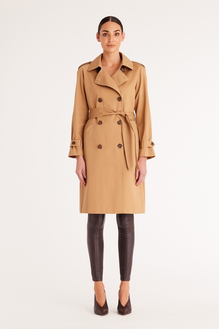 Cable Melbourne Jackets, Blazers & Coats | Siena Trench Coat - Camel