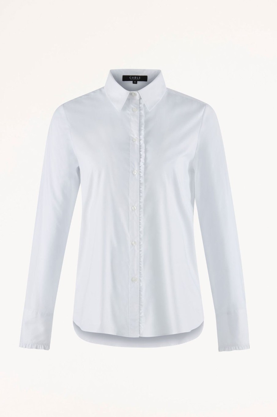 Cable Melbourne Tops & Shirts | Joni Frill Shirt - White