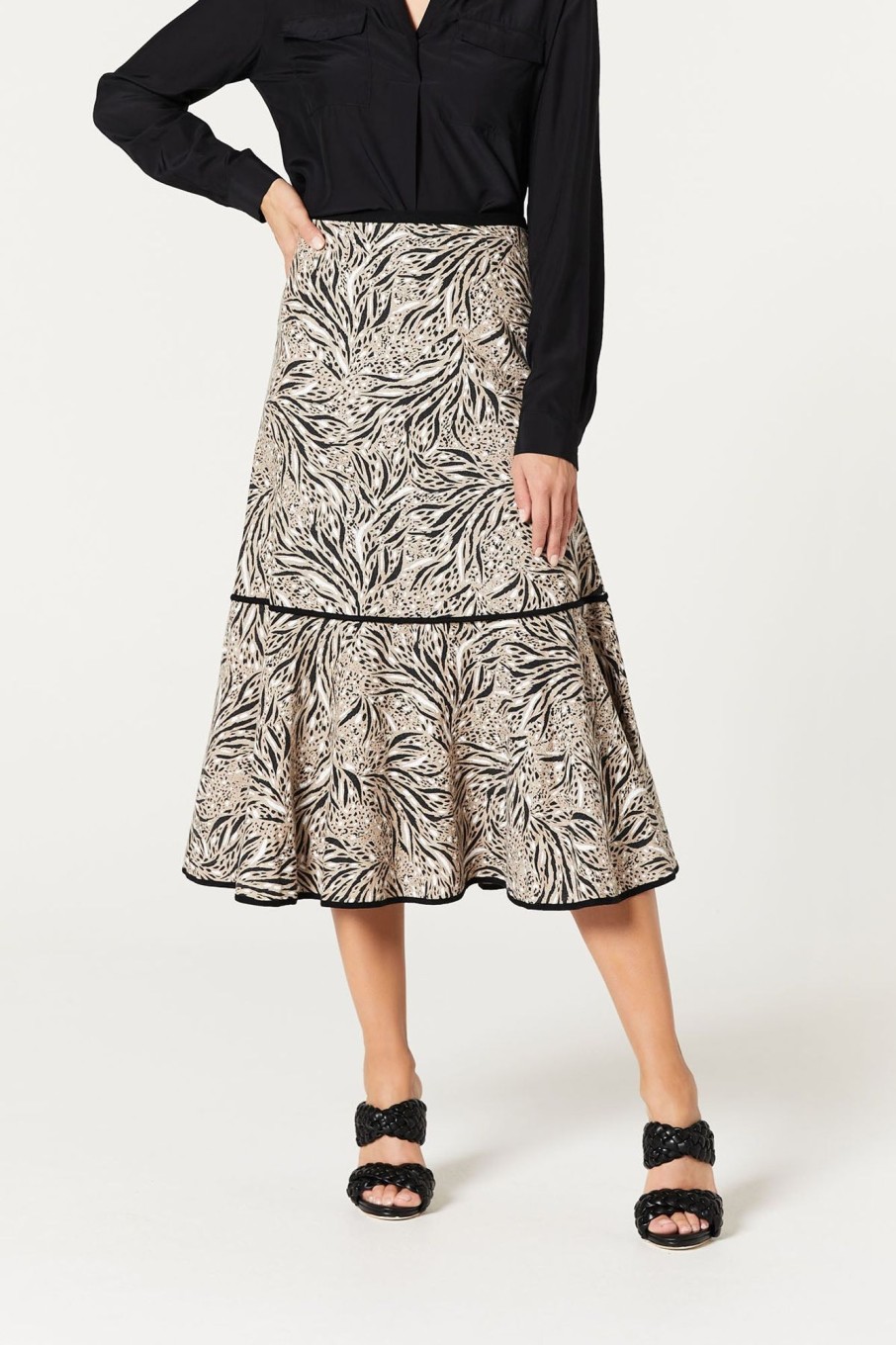 Cable Melbourne Skirts | Safari Linen Skirt - Safari