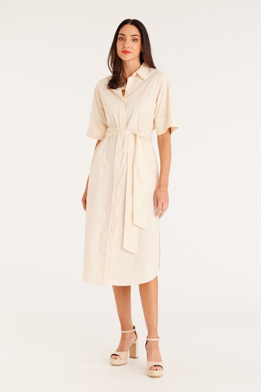 Cable Melbourne Dresses | Lauren Dress - Cream