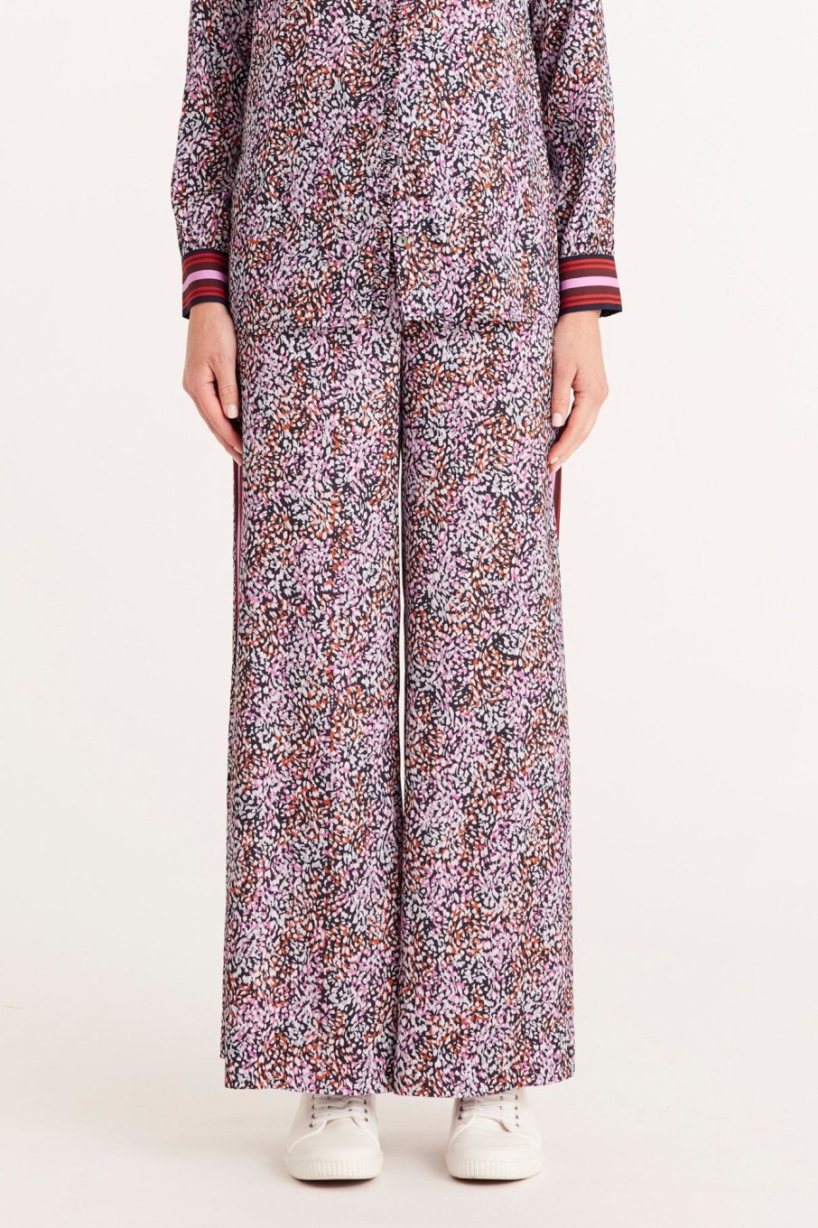 Cable Melbourne Matching Sets | Lucia Wide Leg Pant - Confetti Print