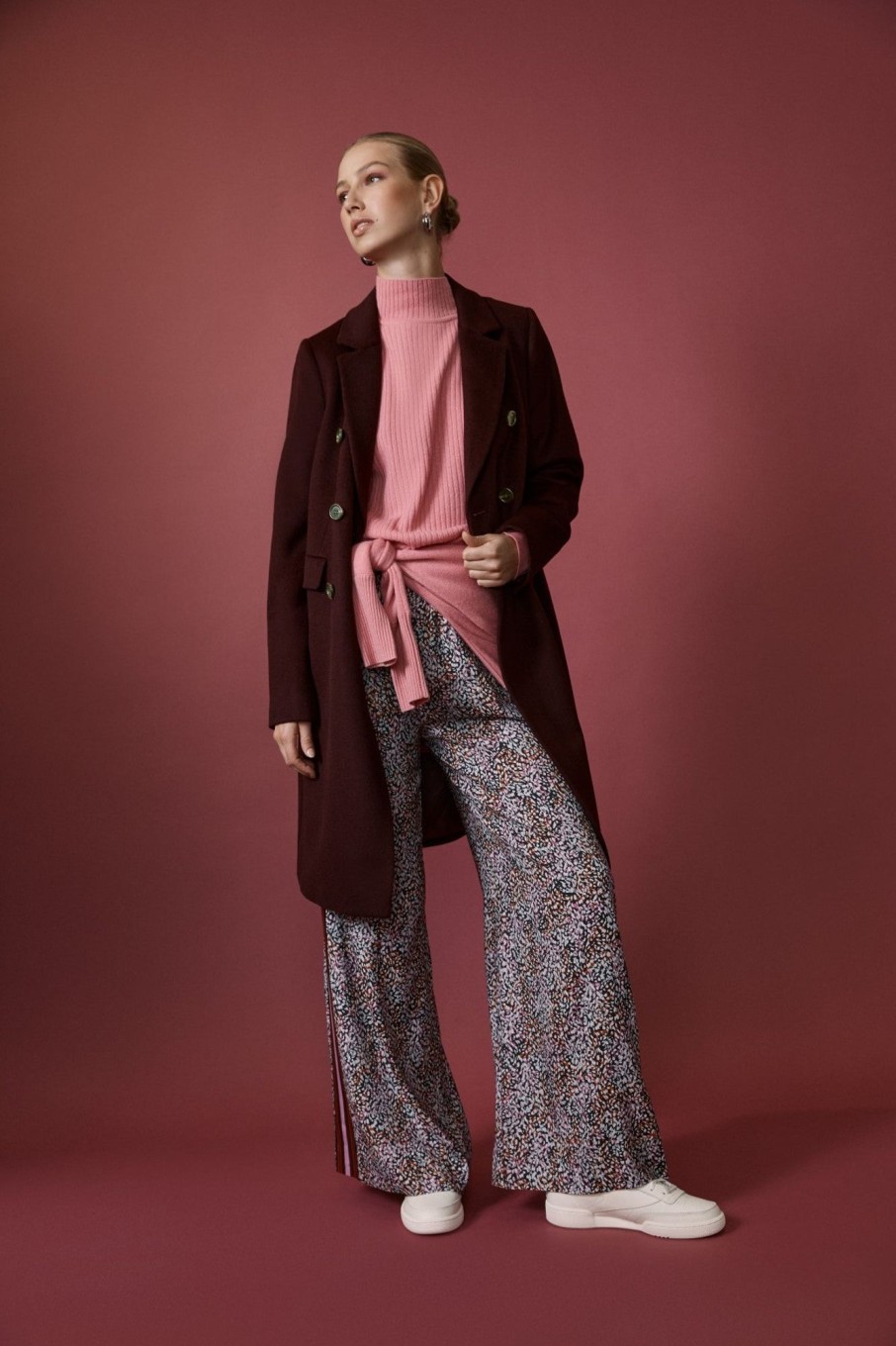 Cable Melbourne Matching Sets | Lucia Wide Leg Pant - Confetti Print