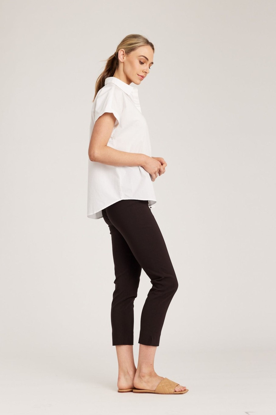 Cable Melbourne Pants & Shorts | Liv Summer Pant - Chocolate