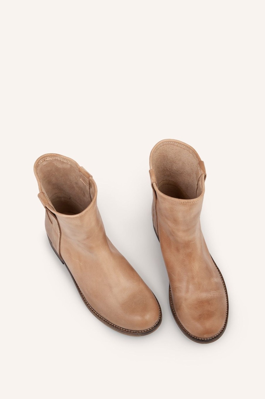 Cable Melbourne Shoes | Ivy Lee Evy Boot - Beige