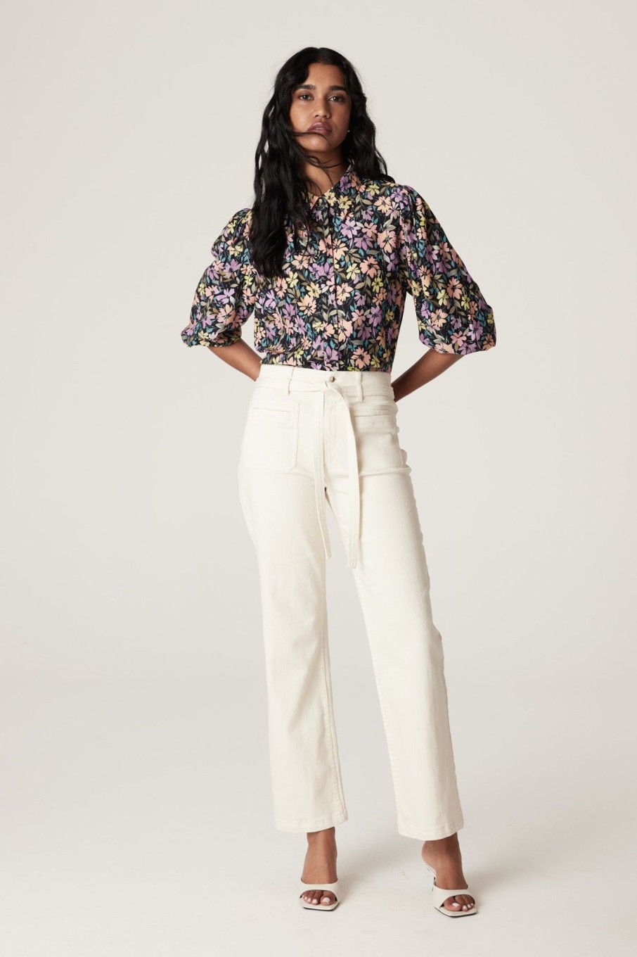 Cable Melbourne Tops & Shirts | Flora Blouse - Flora Print