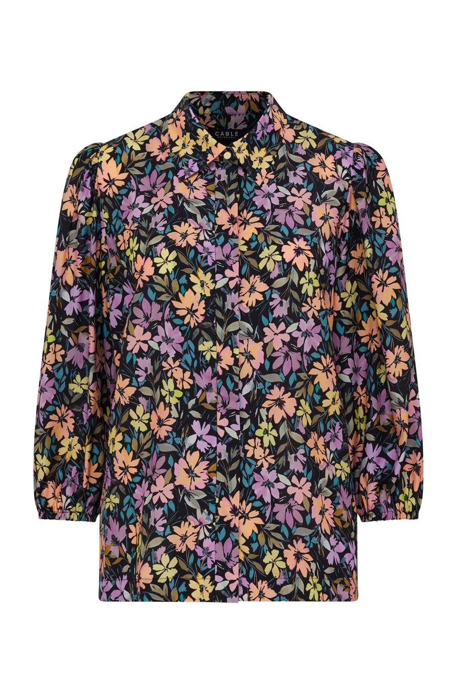 Cable Melbourne Tops & Shirts | Flora Blouse - Flora Print