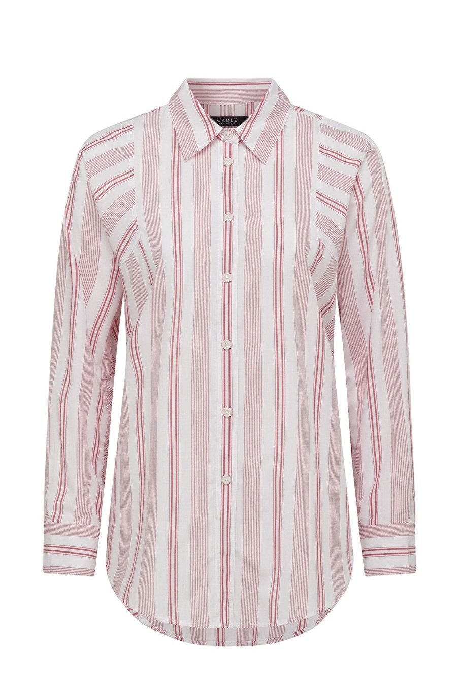 Cable Melbourne Tops & Shirts | Girlfriend Shirt - Red Stripe