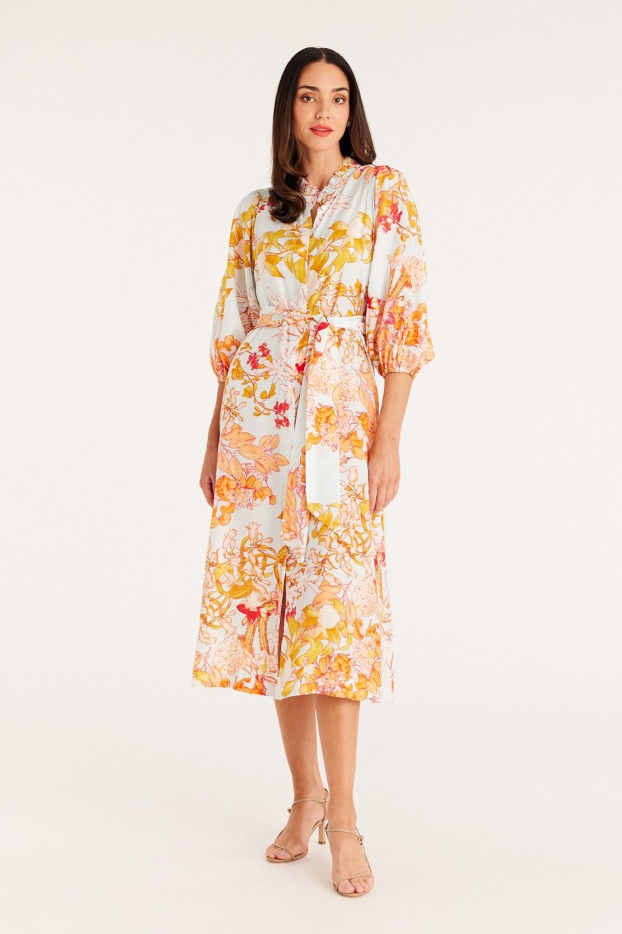 Cable Melbourne Dresses | Cayman Midi Dress - Floral Print