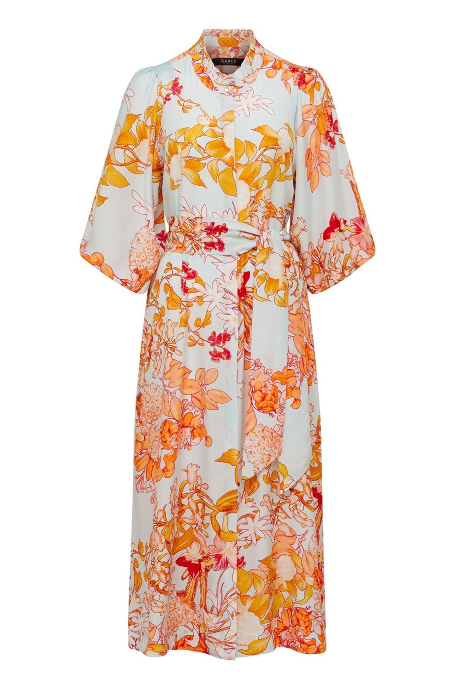 Cable Melbourne Dresses | Cayman Midi Dress - Floral Print