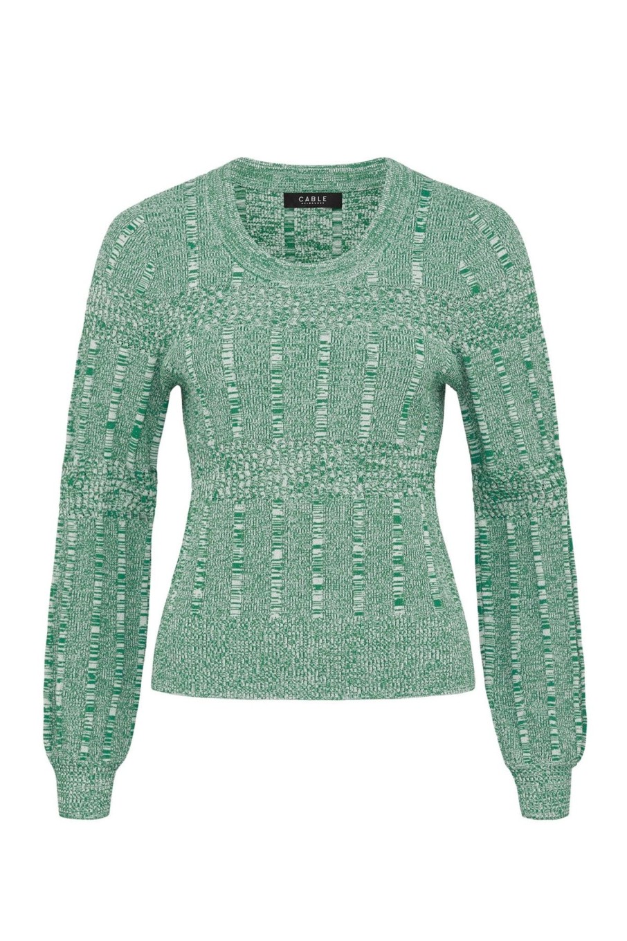 Cable Melbourne Jumpers | Rhodes Jumper - Emerald Green