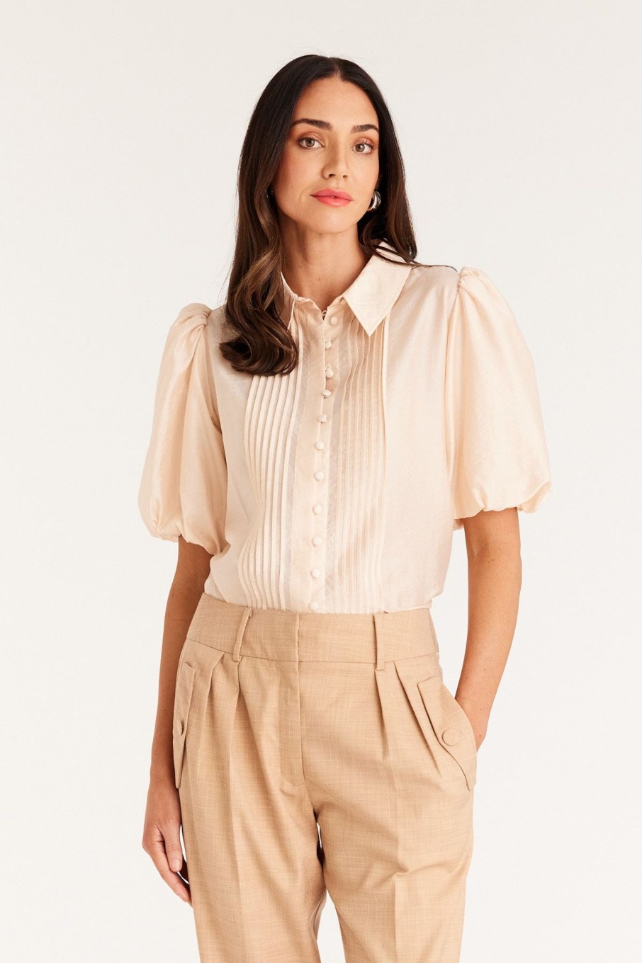 Cable Melbourne Tops & Shirts | Iris Blouse - Butter