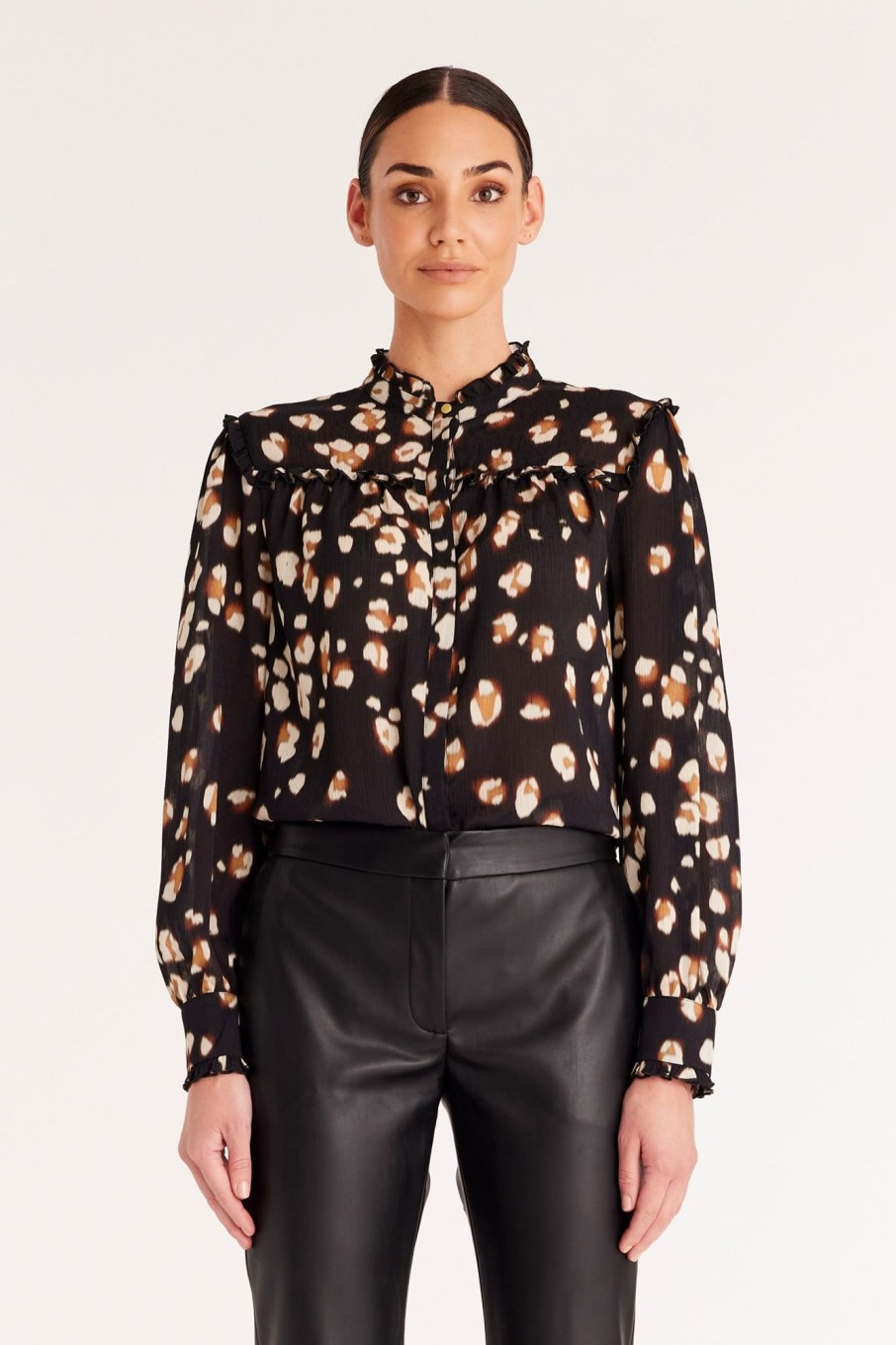 Cable Melbourne Tops & Shirts | Gisele Blouse - Animal Print