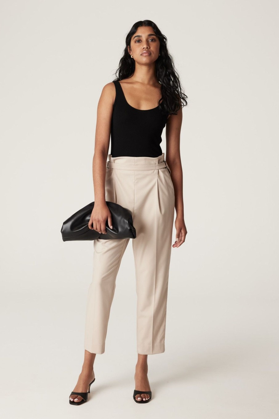 Cable Melbourne Pants & Shorts | Stockholm Cropped Pant - Stone