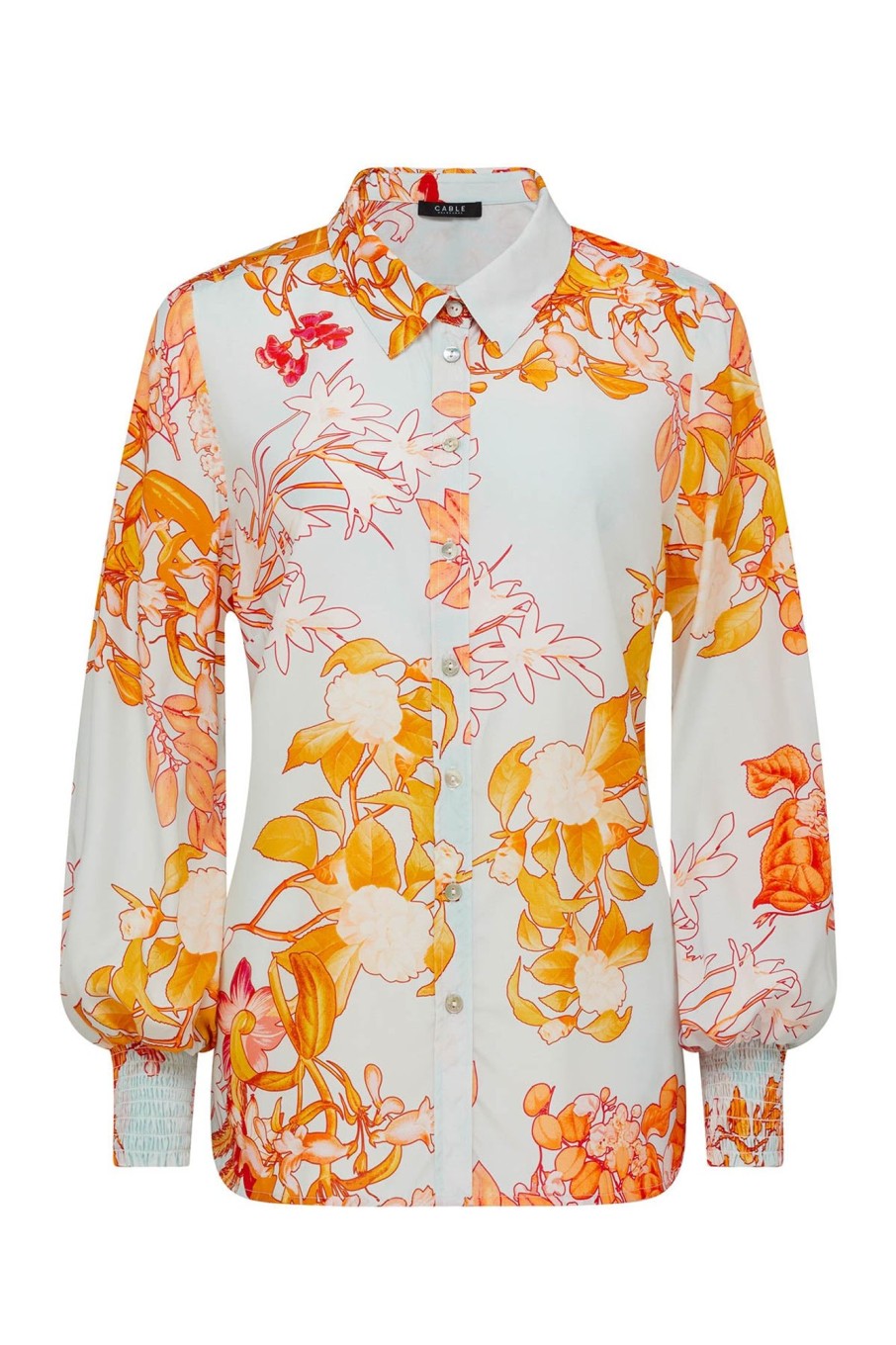 Cable Melbourne Tops & Shirts | Cayman Relaxed Blouse - Floral Print