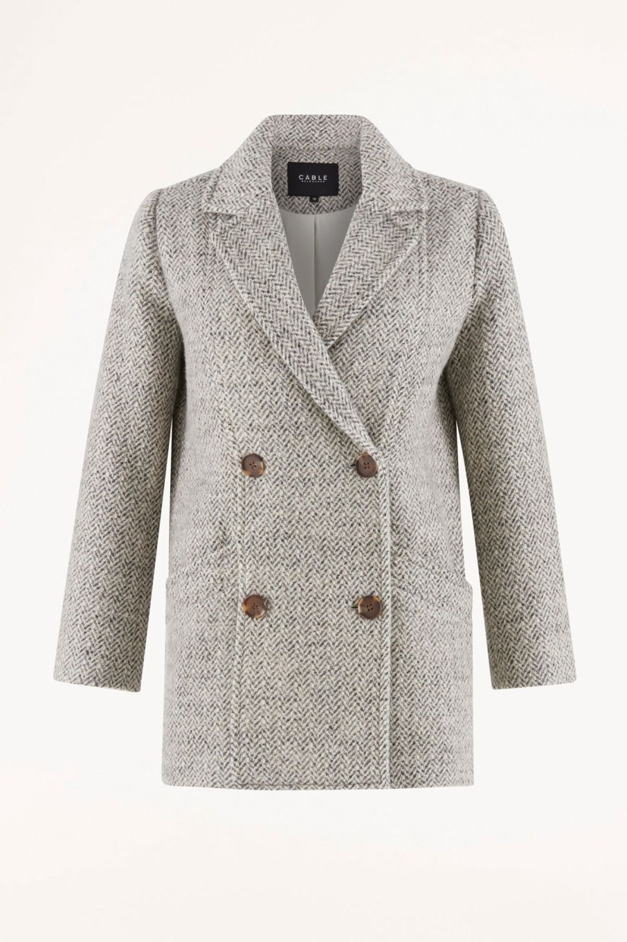 Cable Melbourne Jackets, Blazers & Coats | Hamilton Coat - Neutral