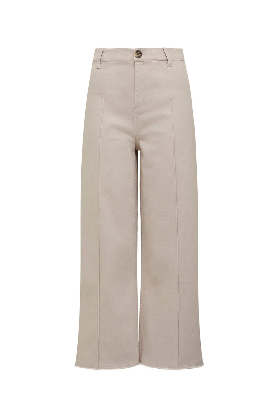 Cable Melbourne Pants & Shorts | Kendall Drill Wide Leg Pant - Stone