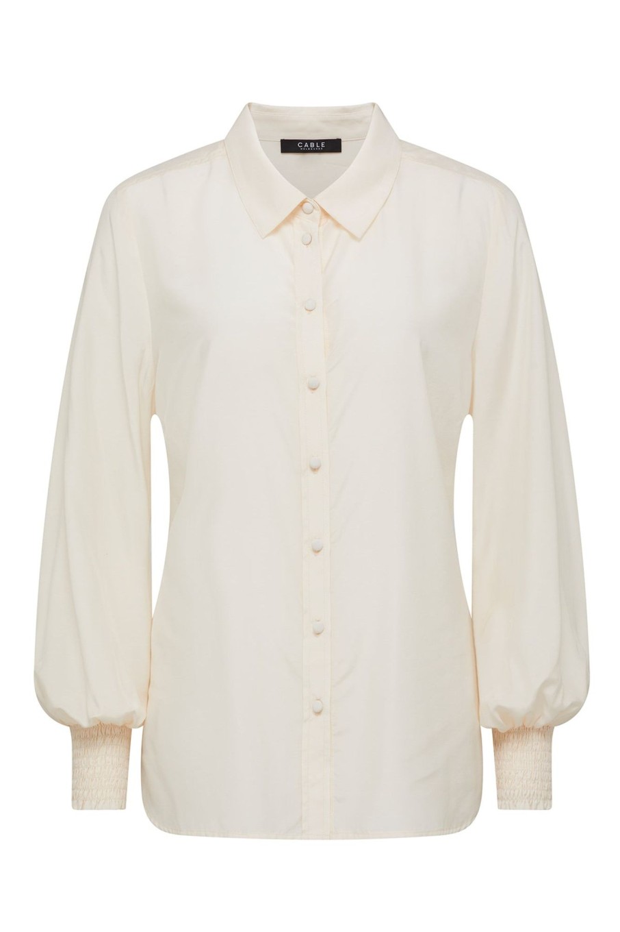 Cable Melbourne Tops & Shirts | Spring Relaxed Blouse - Cream