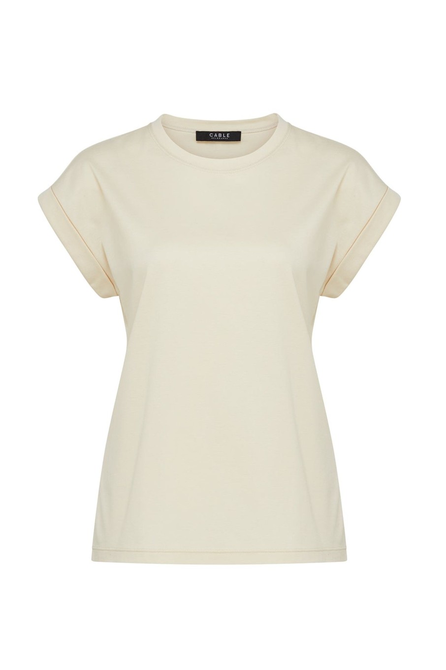 Cable Melbourne Foundation Basics | Spring Ponti Tee - Ivory