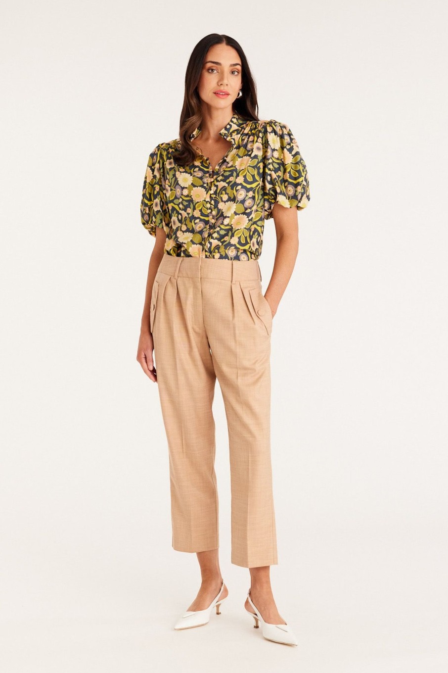 Cable Melbourne Tops & Shirts | Clementine Blouse - Vintage Floral