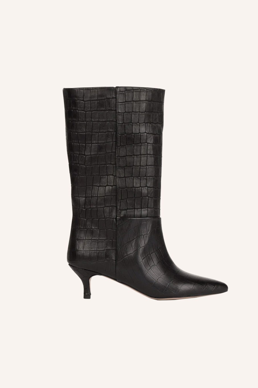 Cable Melbourne Shoes | Ivy Lee Lopez Boot - Black Croc