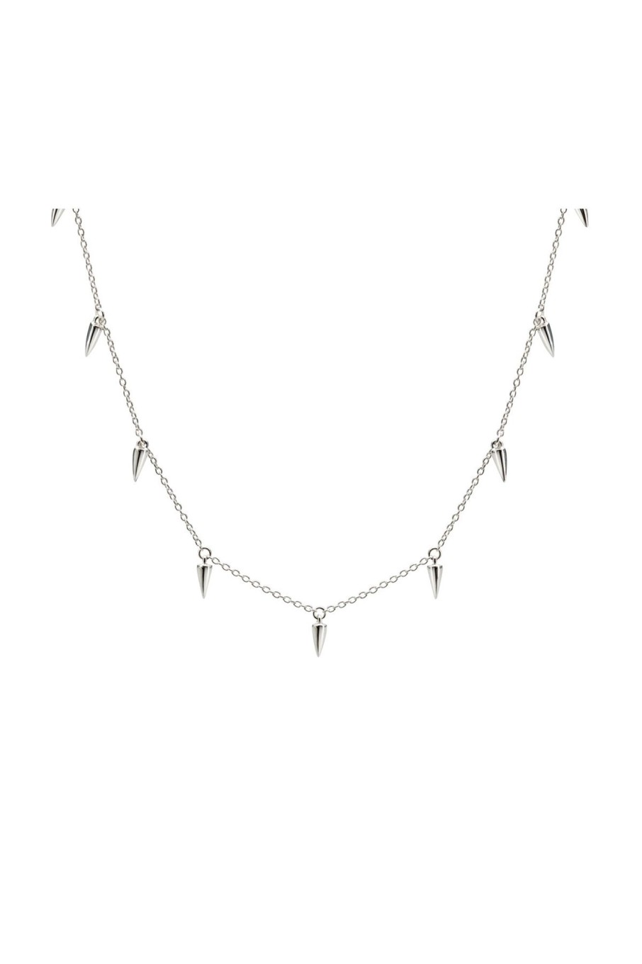 Cable Melbourne Jewellery | Murkani Dagger Choker Silver - Silver