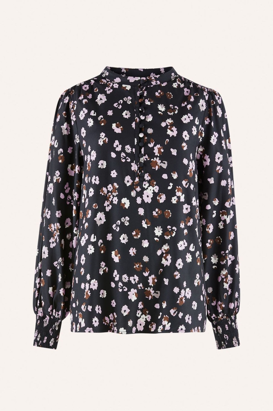 Cable Melbourne Tops & Shirts | Vivienne Blouse - Lilac Floral