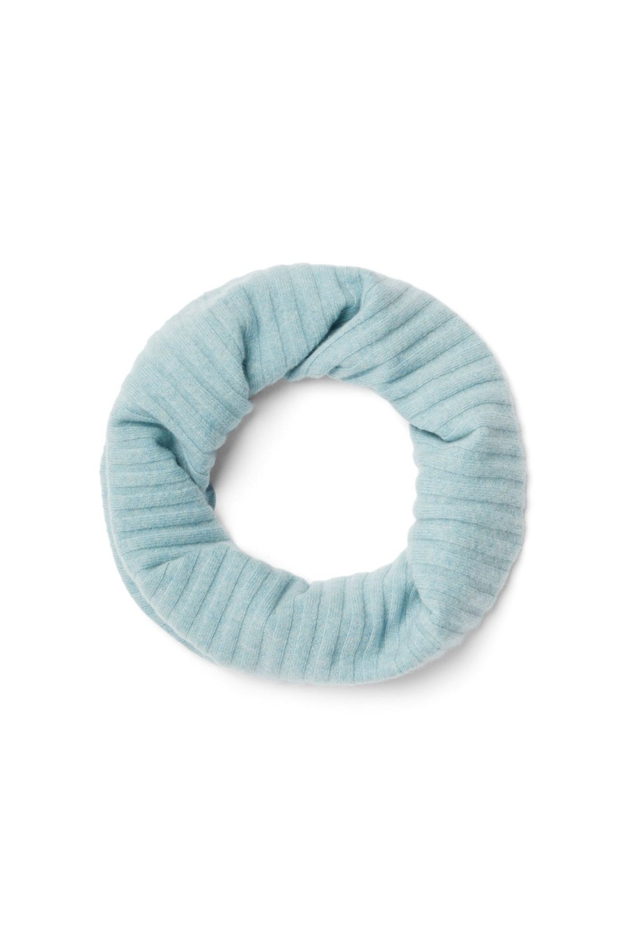 Cable Melbourne Knitwear | Cashmere Snood - Ice Blue