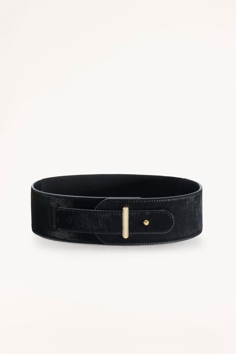 Cable Melbourne Belts | Wide Pony Belt - Black