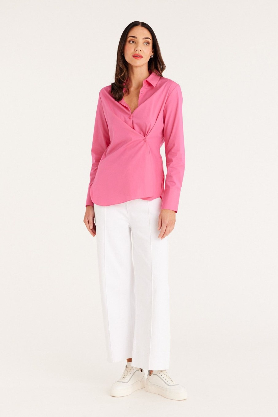 Cable Melbourne Tops & Shirts | Tuck Shirt - Hot Pink