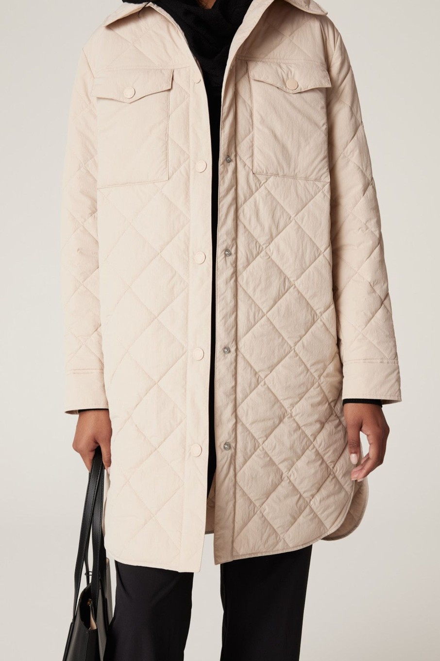 Cable Melbourne Puffer Jackets | Aria Puffer - Parchment