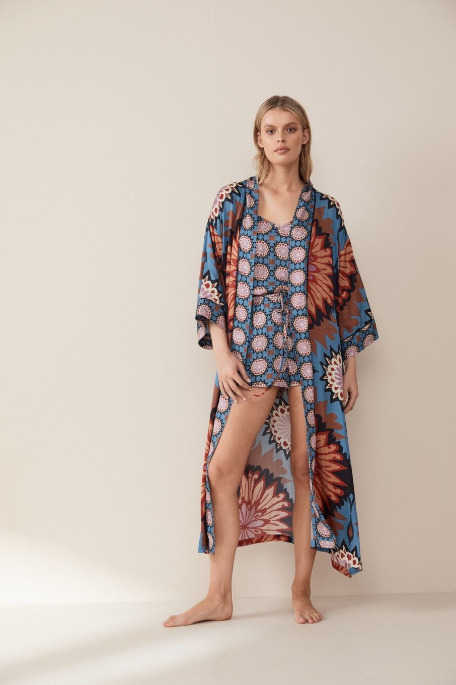 Cable Melbourne Matching Sets | Villa Kimono - Multi