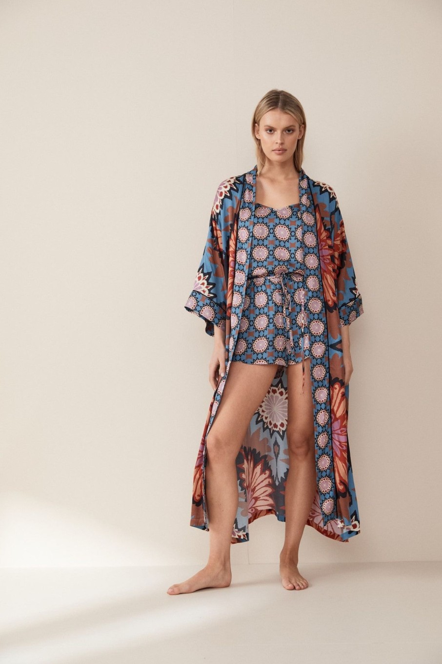 Cable Melbourne Matching Sets | Villa Kimono - Multi