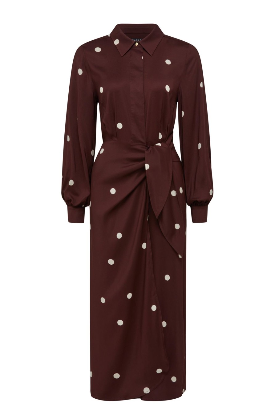 Cable Melbourne Dresses | Roberts Shirt Dress - Chocolate Spot