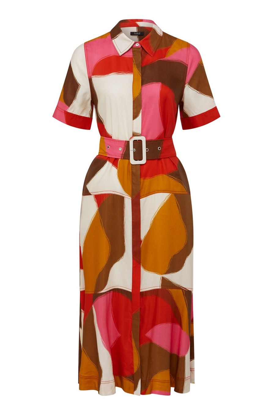 Cable Melbourne Dresses | Seville Midi Dress - Bloch Print