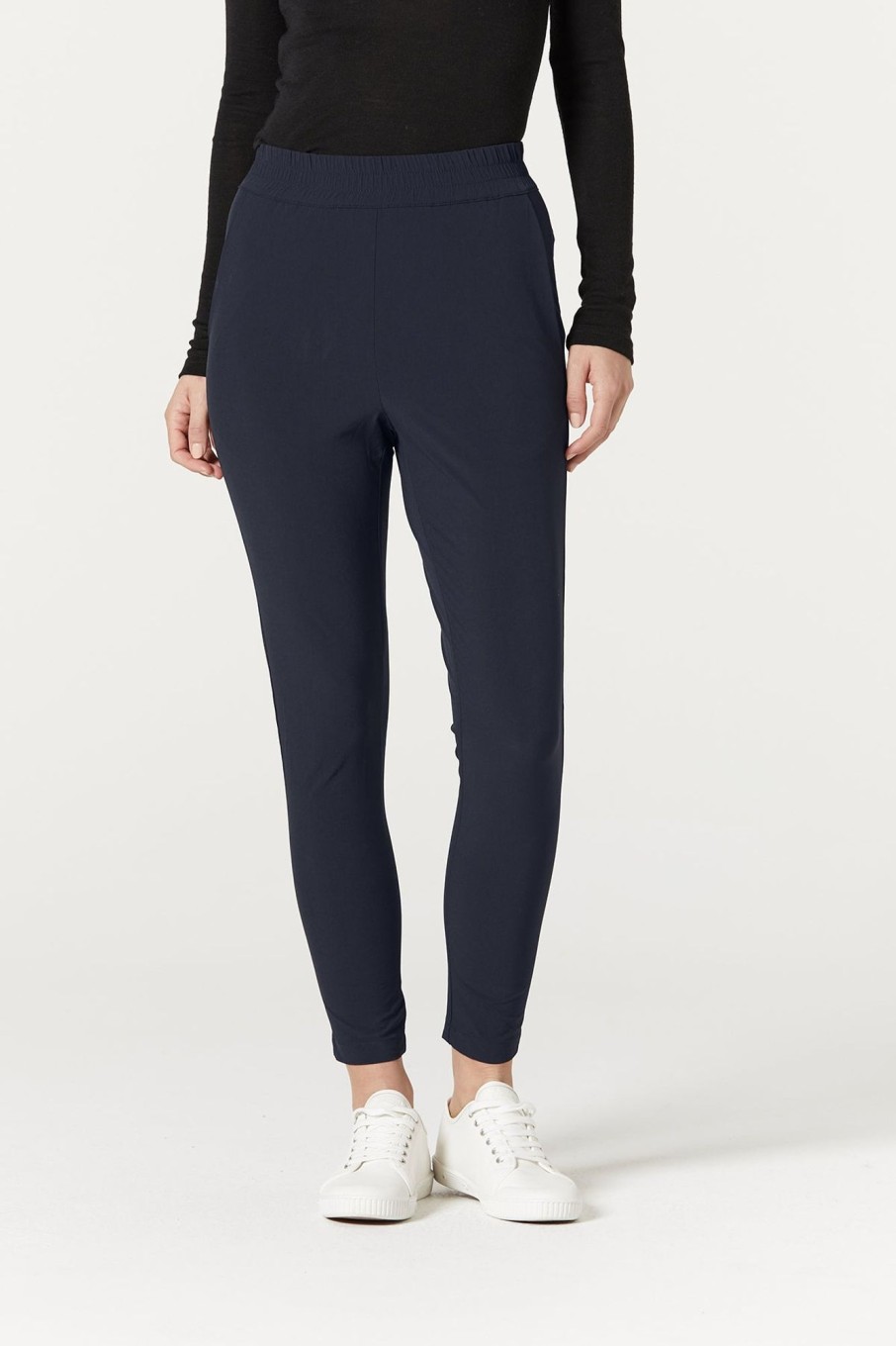 Cable Melbourne Foundation Basics | Elle Slouch Pant - Navy