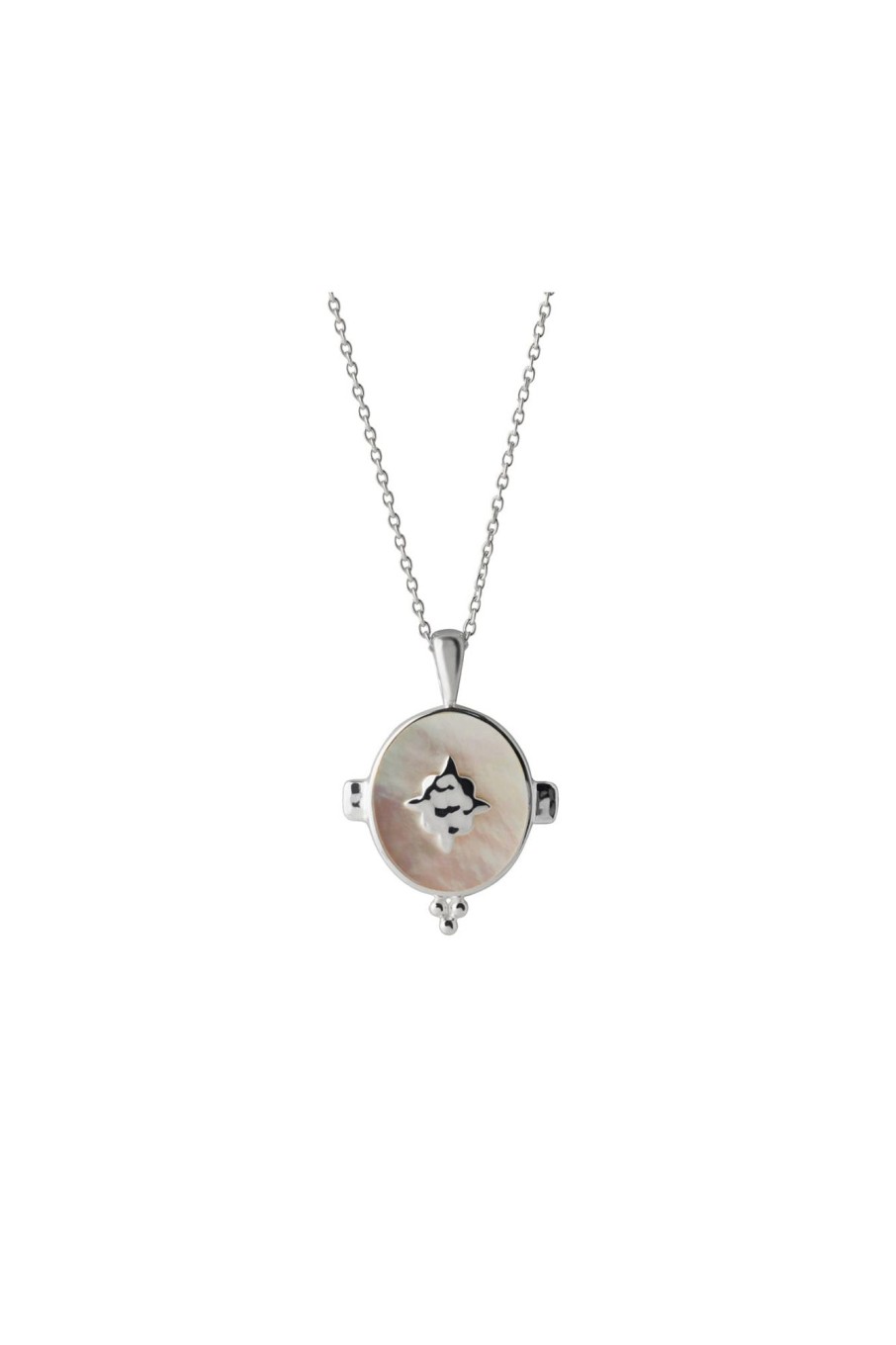 Cable Melbourne Jewellery | Murkani Oval Necklace Silver - Silver