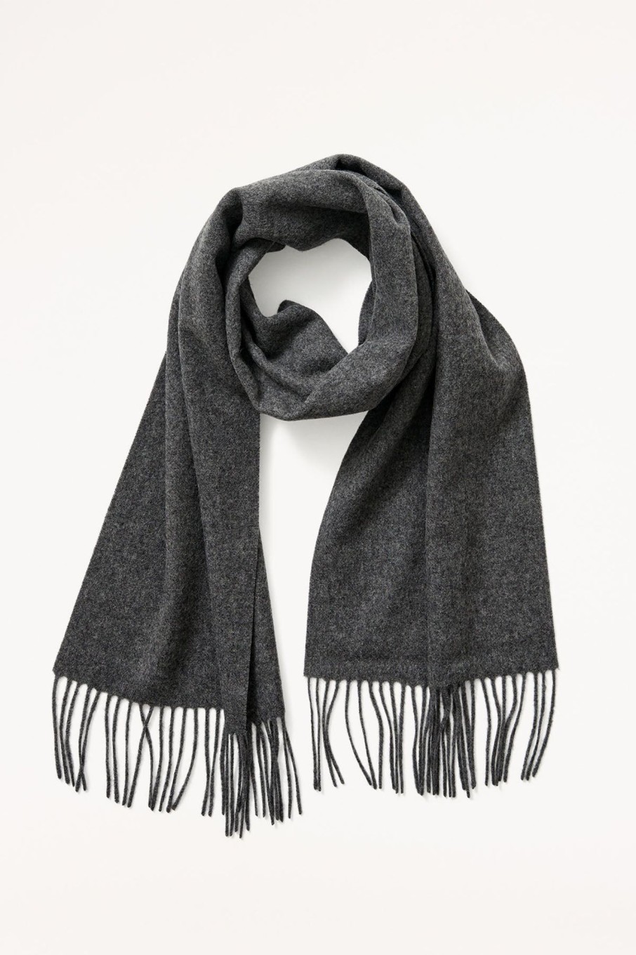 Cable Melbourne Scarves & Beanies | Wool Scarf - Charcoal