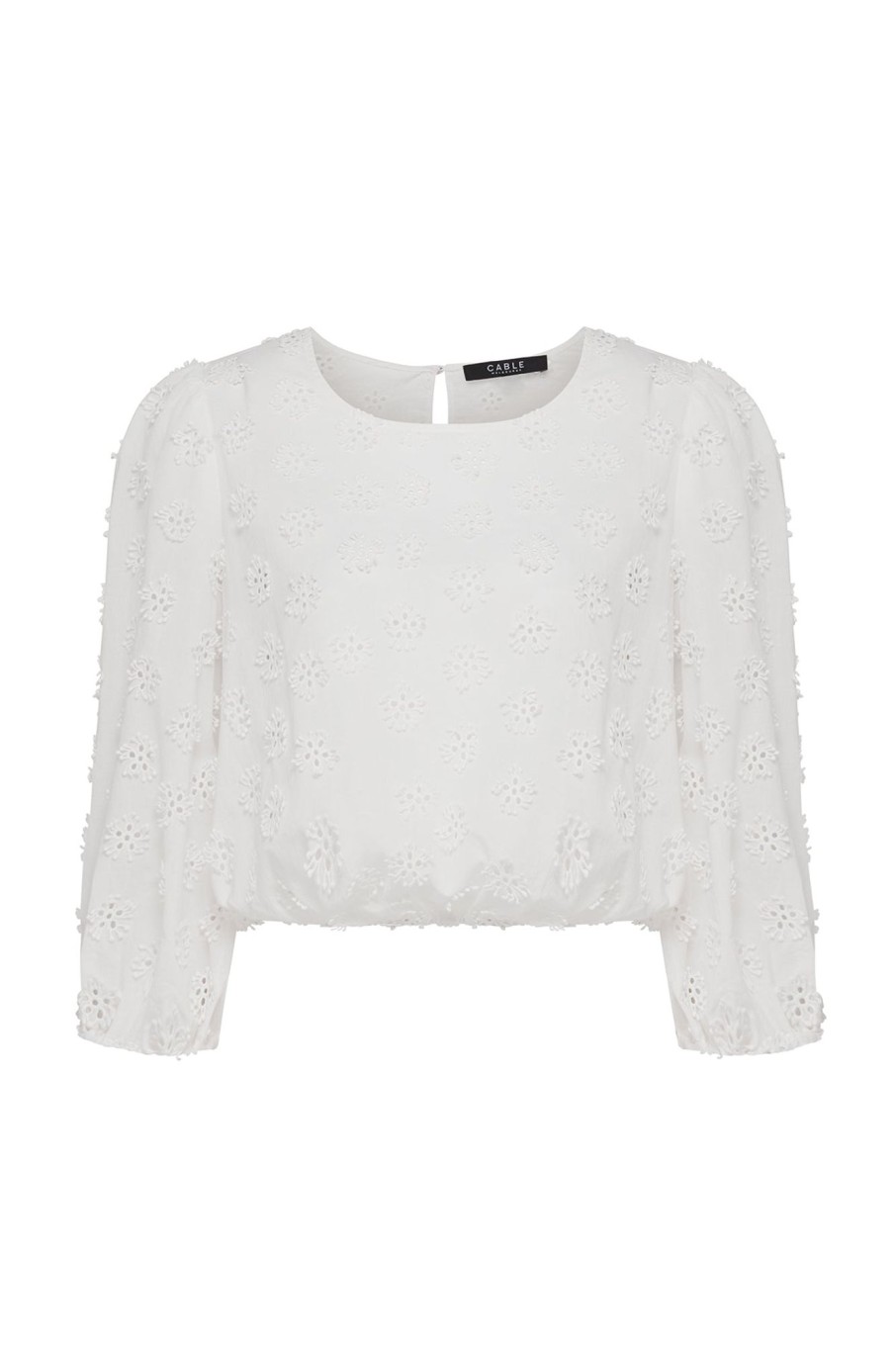 Cable Melbourne Tops & Shirts | Havana Embroidered Top - White