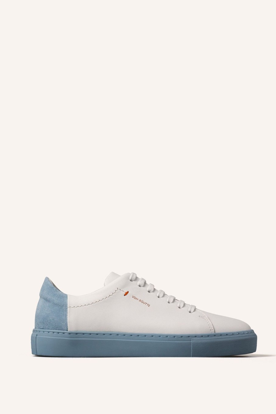 Cable Melbourne Shoes | Von Routte Lyon Blue Sneaker - White/Blue